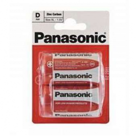 Panasonic batérie D / R20 zinkovo ​​karbónová 2ks