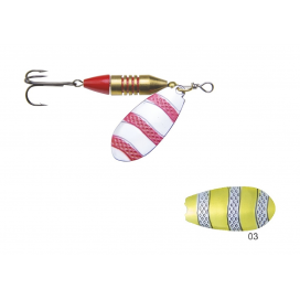 Mistrall rotačná blyskáč VIBRESO veľ. 3, 14g, farba 03