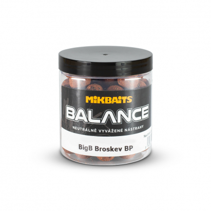 Mikbaits BiG balance 250ml - BigB Broskyňa Black pepper 20mm Mikbaits BiG balance 250ml - BigB Broskyňa Black pepper 20mm