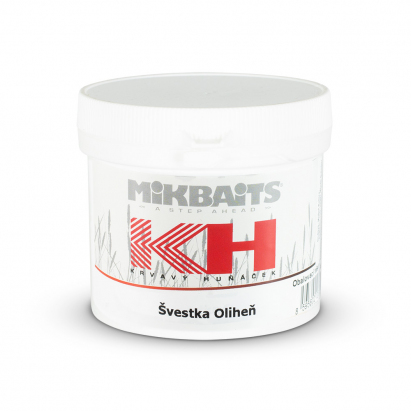 Mikbaits Krvavý Huniačik cesto 200g - Slivka Oliheň Mikbaits Krvavý Huniačik cesto 200g - Slivka Oliheň