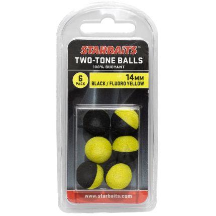 Starbaits Nástraha Two Tones Balls 14mm 6ks