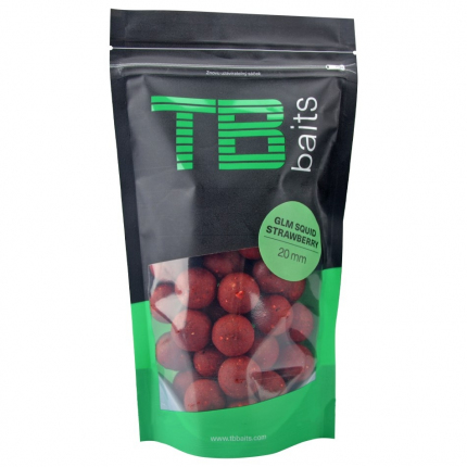 TB Baits Boilie GLM Squid Strawberry 250g
