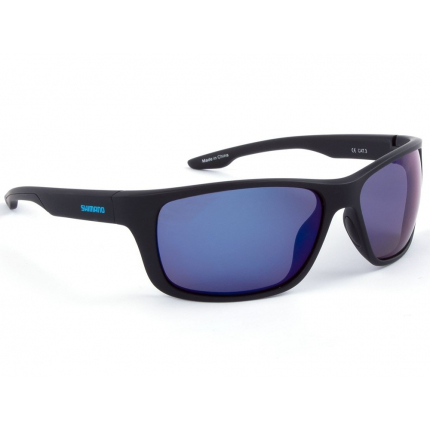 Shimano Polarizační Brýle Antares Matte Black & Blue Mirror