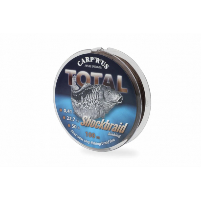 Carp´R´Us Pletená šňůra Total Shock Braid 100m Carp´R´Us Pletená šňůra Total Shock Braid 100m