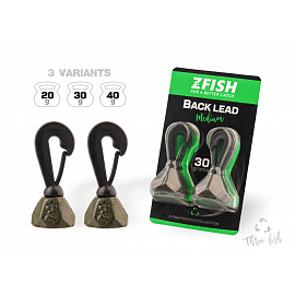 Zfish Back Lead 2 ks