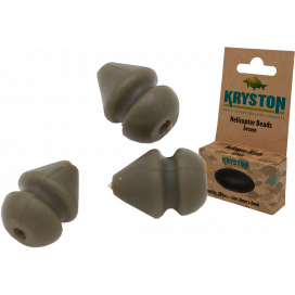 Kryston bižutéria - Helikoptérové korálky zelené 20ks