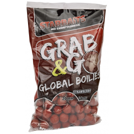Starbaits Boilies Global Strawberry Jam 1kg 