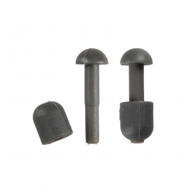 Mikado heli chod bead tmavozelená 10 ks.