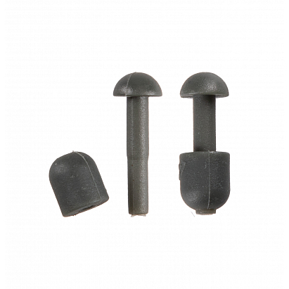 Mikado heli chod bead tmavozelená 10 ks.