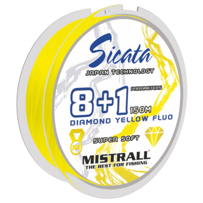 Mistrall šnúra Sicata JGS X8+1 0,18mm 150m