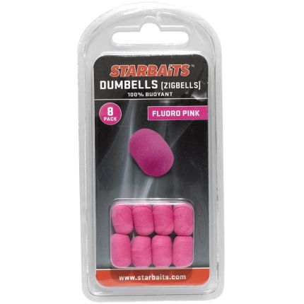Starbaits Plávajúce Nástraha Dumbells 8ks