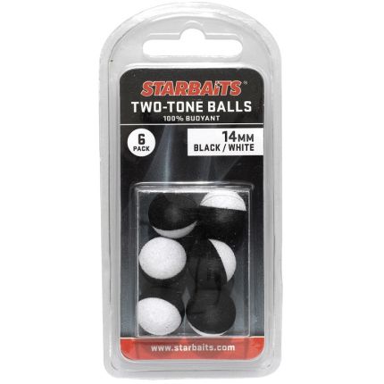 Starbaits Nástraha Two Tones Balls 14mm 6ks