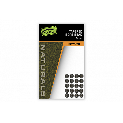 Fox Edges Naturals Tapered Bore Bead 5mm Fox Edges Naturals Tapered Bore Bead 5mm