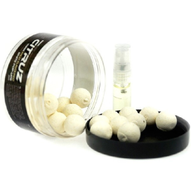 Nash boilie Citruz Wafters White 12mm 75g + 3ml booster