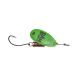 Effzett rotačky Spinner Single Hook 4g Green