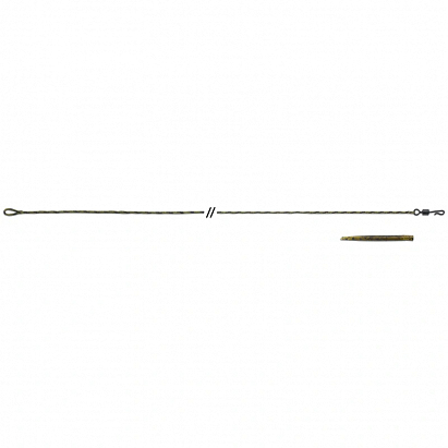 Anaconda olovnica Jungle Quick Change Leadcore Leaders 40lb 80cm 3ks zelená