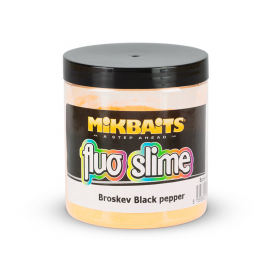 Mikbaits Fluo slime obaľovací dip 100g - Broskyňa Black pepper
