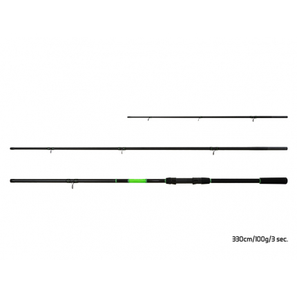 Delphin Prút Wasabi Feeder NXT 330cm/100g/3 díly