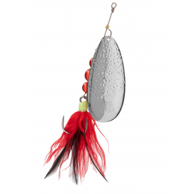 Mikado trblietka monster spinner nr 7 silver red 1 ks
