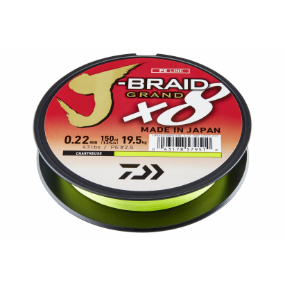 Daiwa Šnúra J Braid Grand X8E Zelená 270m