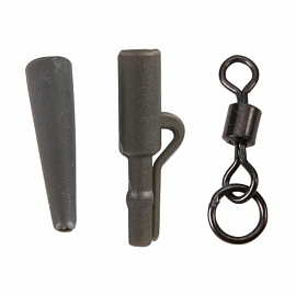 Anaconda sada 360 Flex Ring Swivel Safety LC Kit army zelená 5ks