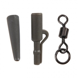 Anaconda sada 360 Flex Ring Swivel Safety LC Kit army zelená 5ks