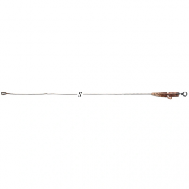 Anaconda olovnica Jungle Flexi Ring Swivel Safety Clip Leadcore Leaders 40lb 80cm 3ks hnedá