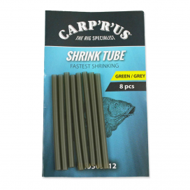 Carp´R´Us Zmršťovacie trubičky Shrinktube Green/Grey 8ks Carp´R´Us Zmršťovacie trubičky Shrinktube Green/Grey 8ks
