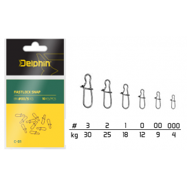 Fastlock Snap C-01/10ks - BN/3 Fastlock Snap C-01/10ks - BN/3