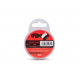 Fox Spomb Tapered Braided Leaders Red & Black Red