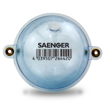 Saenger guľové plavátko 25g 40mm transparentné