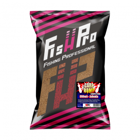 Fish Pro zmes do kŕmnej rakety Carp Bomb oliheň-jahoda 1kg