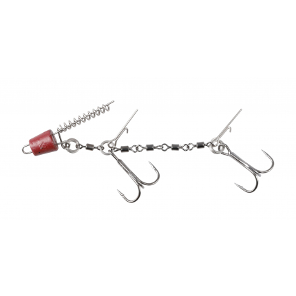 Mikado stinger jaws double evo stinger 25kg trojháčiky veľ. 1/0 2 ks