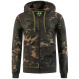 Korda Mikina Zip Hoodie Dark Kamo L