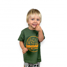 Mikbaits oblečení - Dětské tričko zelené 10 - 14 let