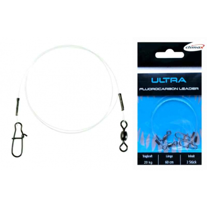 Climax Fluorocarbon náväzec 60cm / 2ks nosnosť 20kg Climax Fluorocarbon náväzec 60cm / 2ks nosnosť 20kg