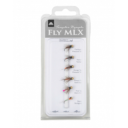 Mikado Sada Umělé Mouchy Tungsten Nymphs Barbed 1 Ks