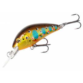 Mikado wobler fishunter cavalier 4cm/pstruh hnedý plávajúci 1 ks