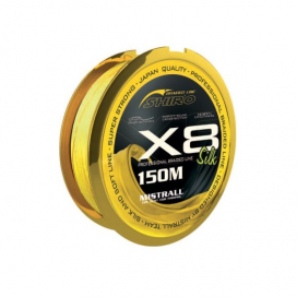 Mistrall Šnúra Shiro Silk Braided Line X8 Fluo 150m Mistrall Šnúra Shiro Silk Braided Line X8 Fluo 150m