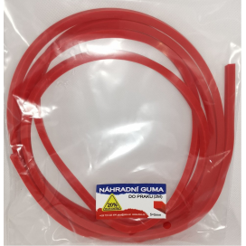 guma do praku 2m hranatá 5x5mm dostrel 100m (2m)