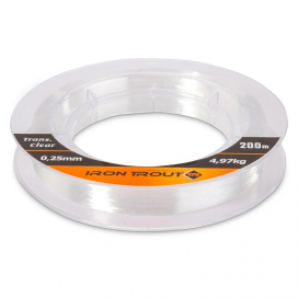 Iron Trout vlasec Super Line 200m 0,20mm Transparent Clear