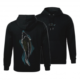 Giants fishing Giants Fishing Mikina pánska čierna Kapor pri hladine