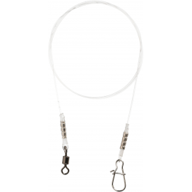 Mikado fluorokarbónový nadväzec jaws super strong 50cm/35kg/0.9mm 2 ks