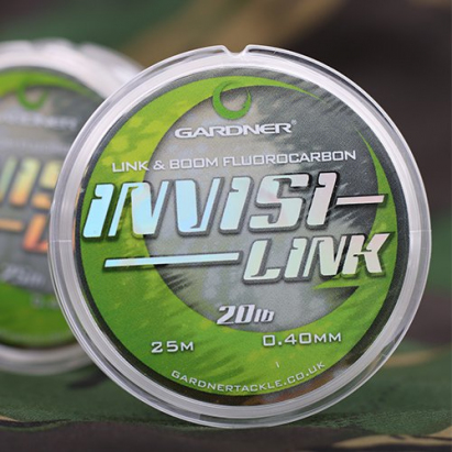 Gardner Fluorocarbonový vlasec Invisi-Link 25m|0,45mm/25lb