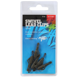 Giants fishing Záves na bočné olovo Swivel Lead Clips Green 5ks