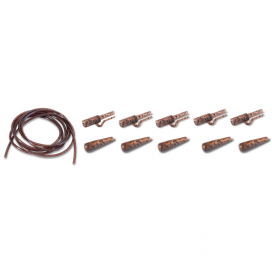 Anaconda Jungle Quick Lock Safety Lead Clip Power Pack jungle hnedá 5ks