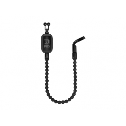 Závesný reťazový signalizátor Delphin INOX Black