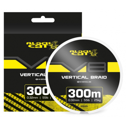 Black Cat Splétaná Šňůra V8-Line 300 m