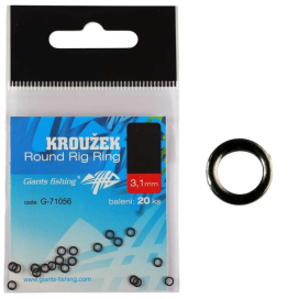 Giants Fishing Krúžok Round Rig Ring 2.0mm / 20ks