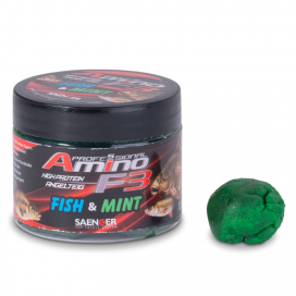 Saenger rybárske cesto Amino F-3 príchuť Ryba+mät 120g Saenger rybárske cesto Amino F-3 príchuť Ryba+mät 120g